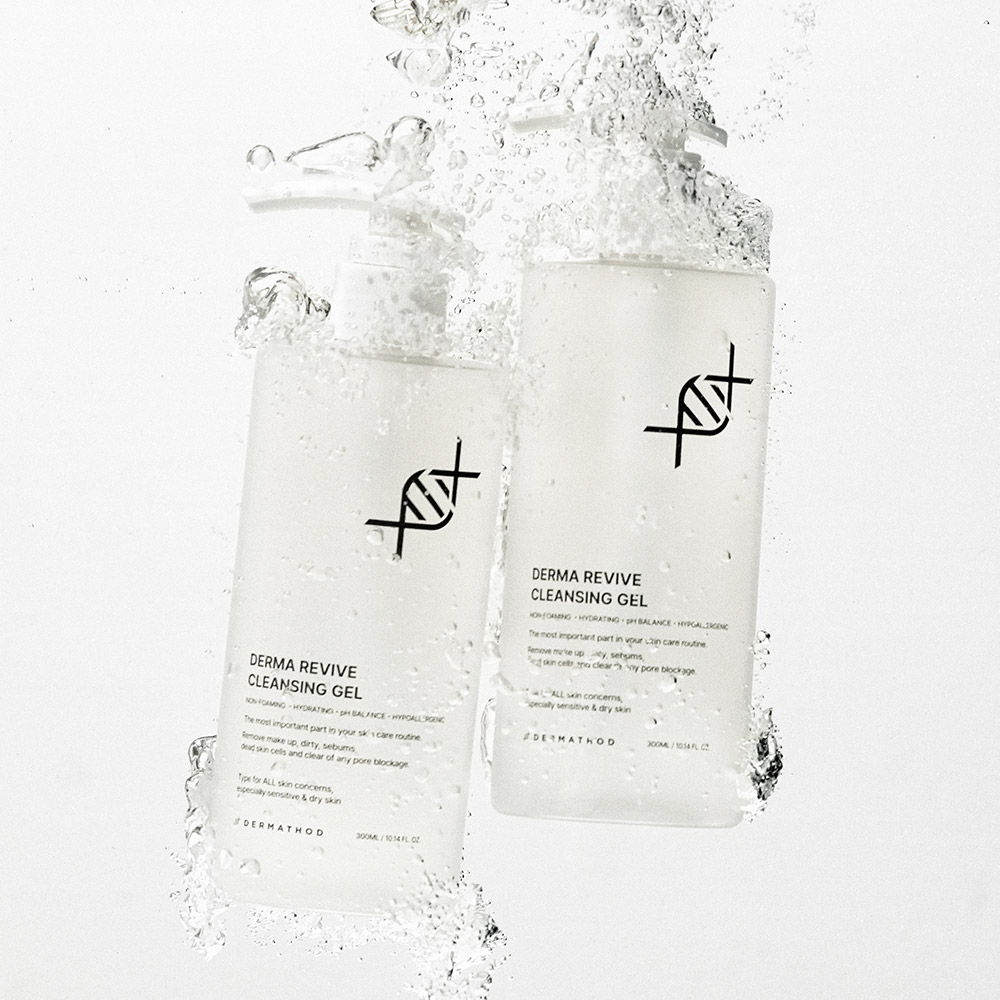 DERMATHOD Derma Revive Cleansing Gel sanfter Gesichtsreiniger für alle Hauttypen