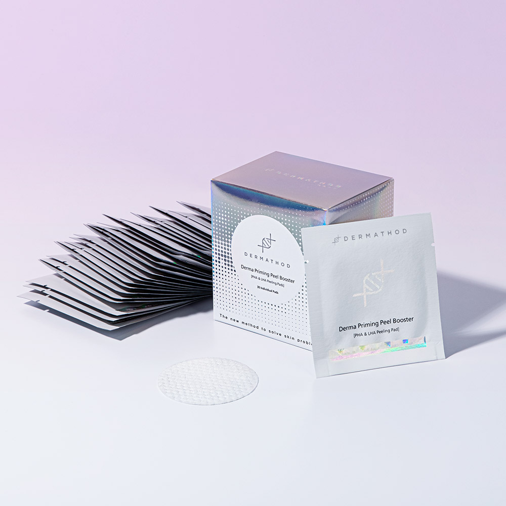 Einzeln verpackte Pads des Dermathod Derma Priming Peel Booster