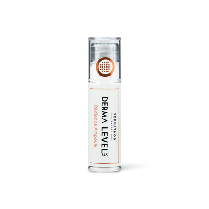 Produktbild der Derma Level 1 Lifting Ampoule – weißes Airless-Serum mit klarer Beschriftung und modernem Design für straffende Hautpflege.