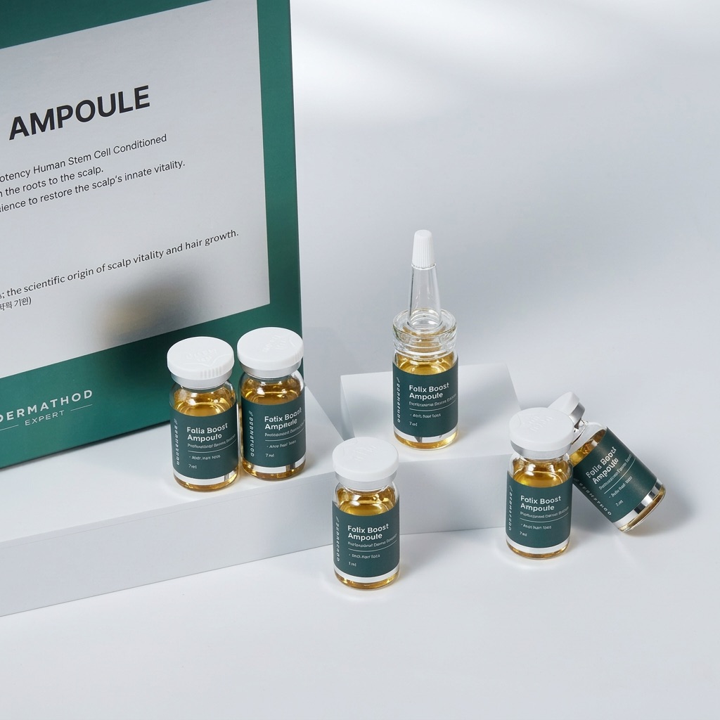 Dermathod Derma Folix Boost Ampoule Dermathod Derma Folix Boost Ampoule Exosomen Kopfhaut Behandlung für Haarwachstum
